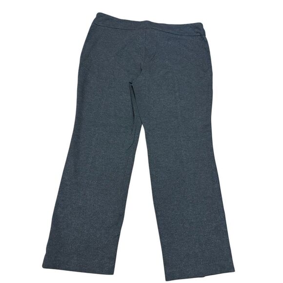 Dana Buchman Pull-On Pants Stretch Trousers Dark Heather Gray Size XL - Picture 2 of 8
